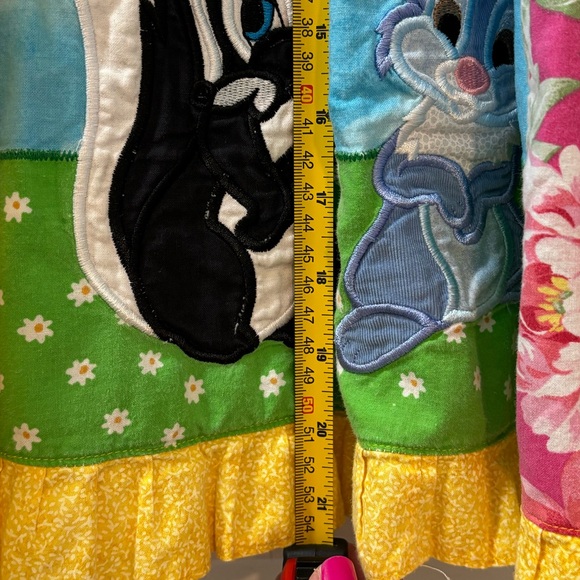 Upcycled - Disney Bambi Dress - Embroidered - Picture 7 of 8